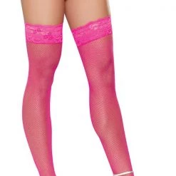 Dreamgirl Fishnet Thigh High Stockings Hosiery
