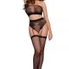 Dreamgirl 2PC Bodystocking Hosiery