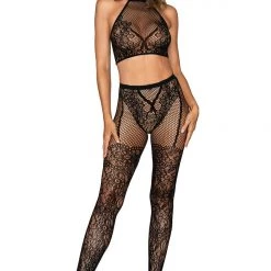 Dreamgirl Fishnet 2PC Bodystocking Set 9 Dreamgirl Fishnet 2PC Bodystocking Set
