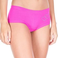 Music Legs Boyshort With Heart Rhinestones Lingerie 6 Music Legs Boyshort With Heart Rhinestones Lingerie