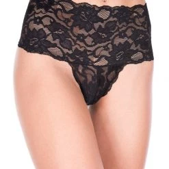 Music Legs Christmas Lace Band Panty