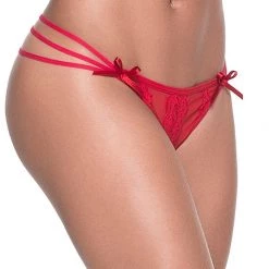 Mapale Lingerie Strappy Mesh Panty