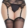 Coquette Lace Garter Belt