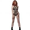 Dreamgirl Fishnet & Elastic Teddy