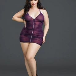 Dreamgirl Stretch Mesh Chemise