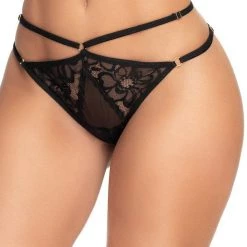 Mapale Lingerie Women Cage Lace Panty