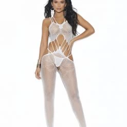 Elegant Moments Crochet Bodystocking