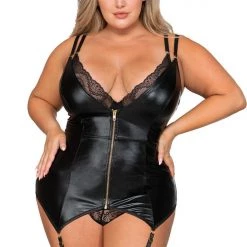 Dreamgirl Layered Fetish Teddy