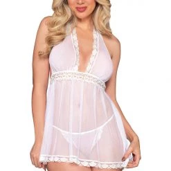 Dreamgirl Lingerie Venice Lace Babydoll