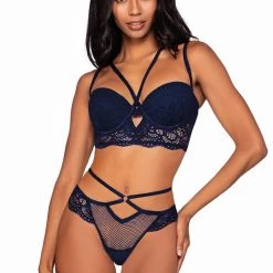 Dreamgirl Lingerie Strappy 2PC Set