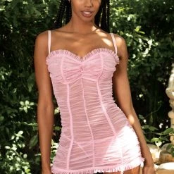 Dreamgirl Lingerie Ruched Garter Slip 9 Dreamgirl Lingerie Ruched Garter Slip