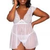 Dreamgirl Strappy Flyaway Babydoll