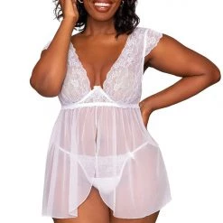 Dreamgirl Strappy Flyaway Babydoll