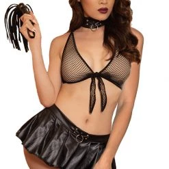 Dreamgirl Goth School Girl 4PC