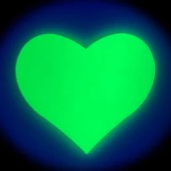 Pastease Festival Love: Glow In The Dark Hearts Nipple Pasties