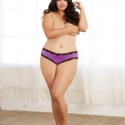 Dreamgirl Cheeky Panty With Criss-Cross Back Panties