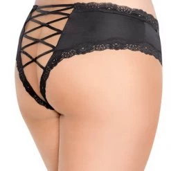Dreamgirl Cheeky Panty With Criss-Cross Back Panties