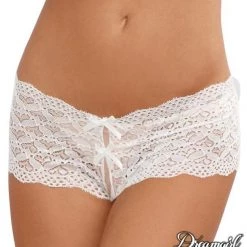 Dreamgirl Heart Stretch Lace Panty Christmas