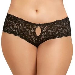 Dreamgirl Heart Stretch Lace Panty Christmas