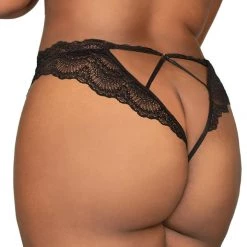 Dreamgirl Strappy Back Panty Christmas