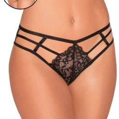 Dreamgirl Lingerie Strappy Cage Lace Panty