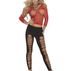 Elegant Moments Festival Fence Net Cami Top