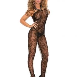 Elegant Moments Rose Lace Bodystocking