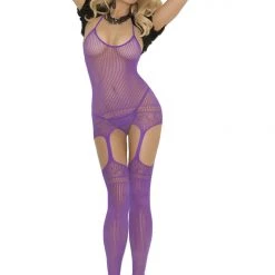 Elegant Moments Halter Neck Bodystocking Christmas