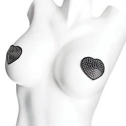 Coquette Heart Shaped Sequin Pasties Christmas