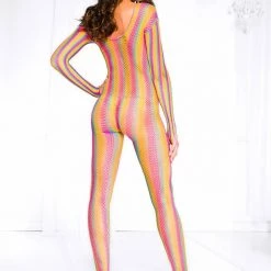 Music Legs Pride Rainbow Bodystocking