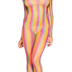 Music Legs Pride Rainbow Bodystocking