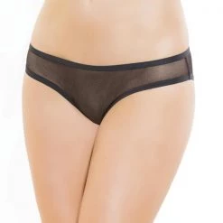 Coquette Mesh Crotchless Panty Panties
