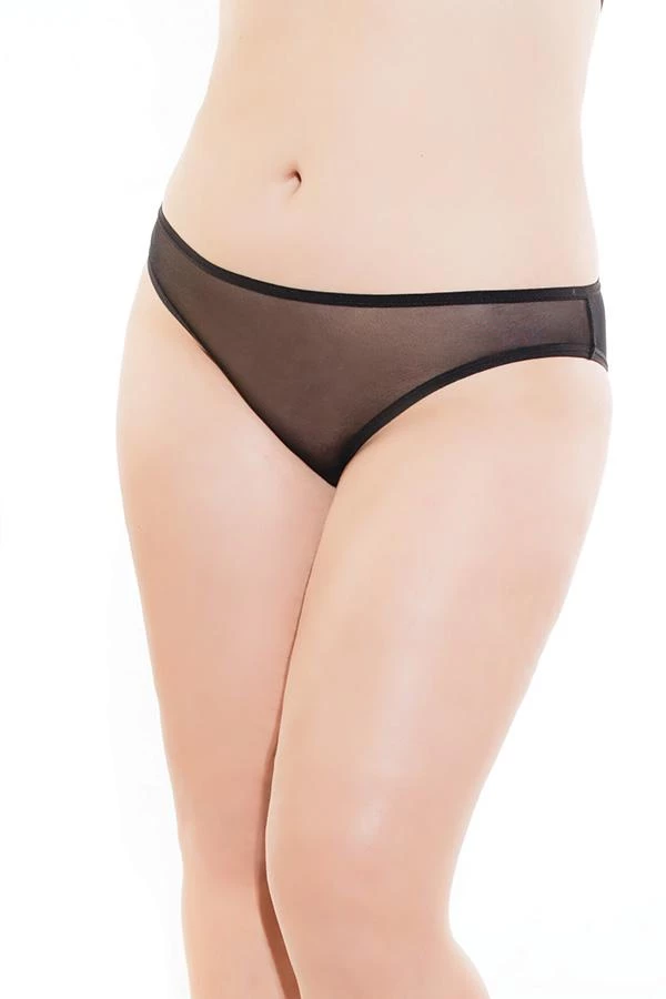 Coquette Panties Mesh Crotchless Panty 1 Coquette Panties Mesh Crotchless Panty