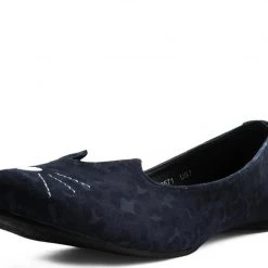 TUK A9434L Black & Grey Leopard SophistaKitty Flat Women