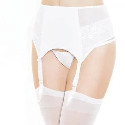 Coquette Fully Boned Garter Belt
