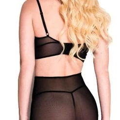 Music Legs Lingerie Floral - 2 PC. Set