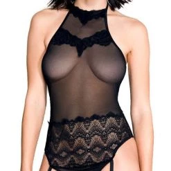 Music Legs Christmas Garter Teddy