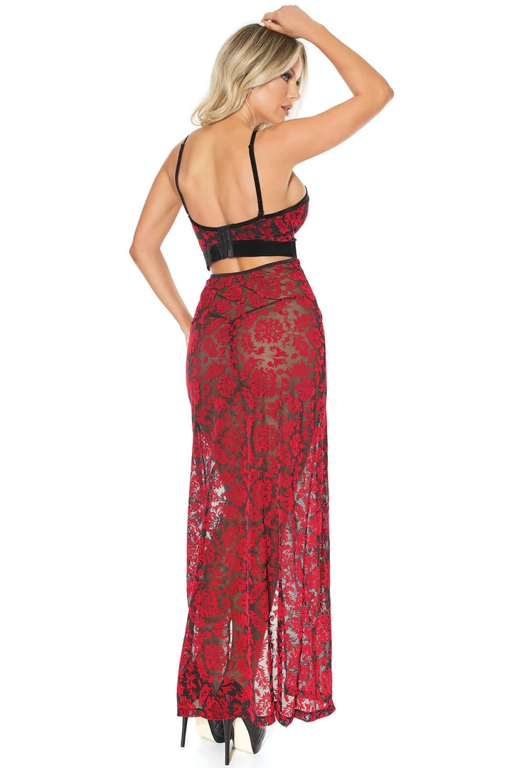 Coquette Halter Gown Christmas 8 Coquette Halter Gown Christmas