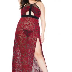 Coquette Halter Gown Christmas