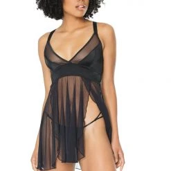 Coquette Sheer Babydoll & G-string Set 10 Coquette Sheer Babydoll & G-string Set