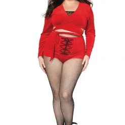 Coquette High Waisted Shorts Christmas