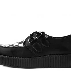 TUK V9536 Black & White Checkered Viva Mondo Creeper