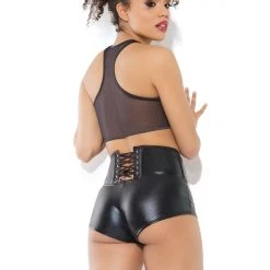 Coquette Mesh Crop Top Lingerie