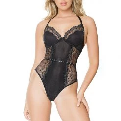 Coquette Lingerie Padded Underwire Teddy
