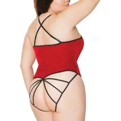 Coquette Velvet Teddy