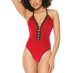 Coquette Velvet Teddy