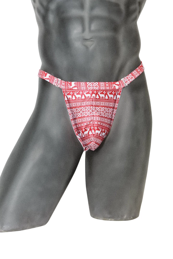 Coquette Men's Festive Thong 1 Coquette Men's Festive Thong