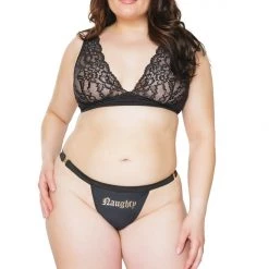 Coquette Naughty Thong Christmas