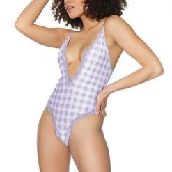 Coquette Lingerie Deep V Teddy