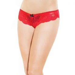 Coquette Stretch Lace And Satin High-Cut Panty Panties 8 Coquette Stretch Lace And Satin High-Cut Panty Panties